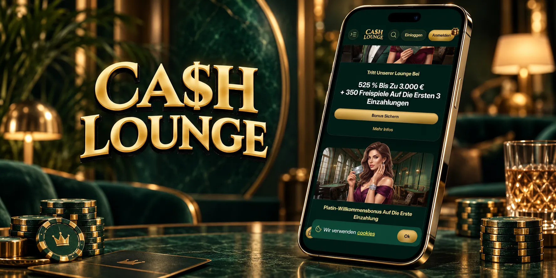 CashLounge Casino App Screenshot